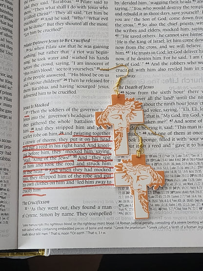 Jesus Cross Earrings