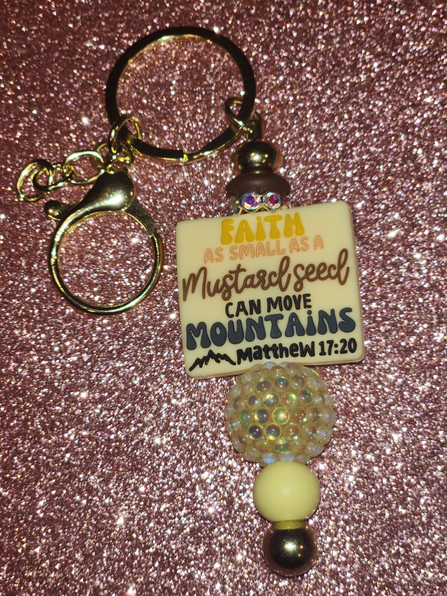 Bible Verse Keychains