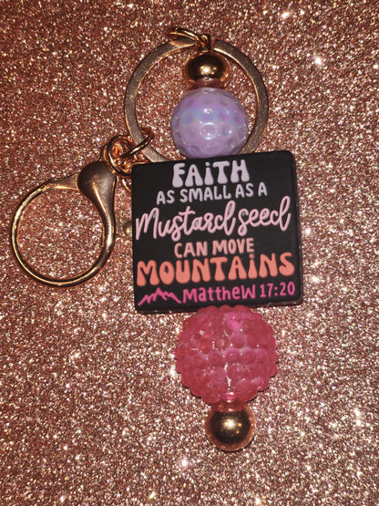 Bible Verse Keychains