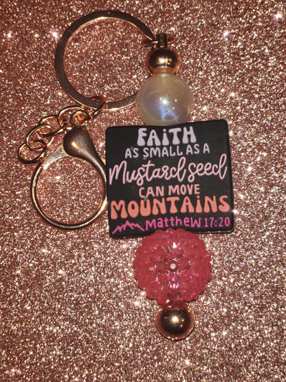 Bible Verse Keychains