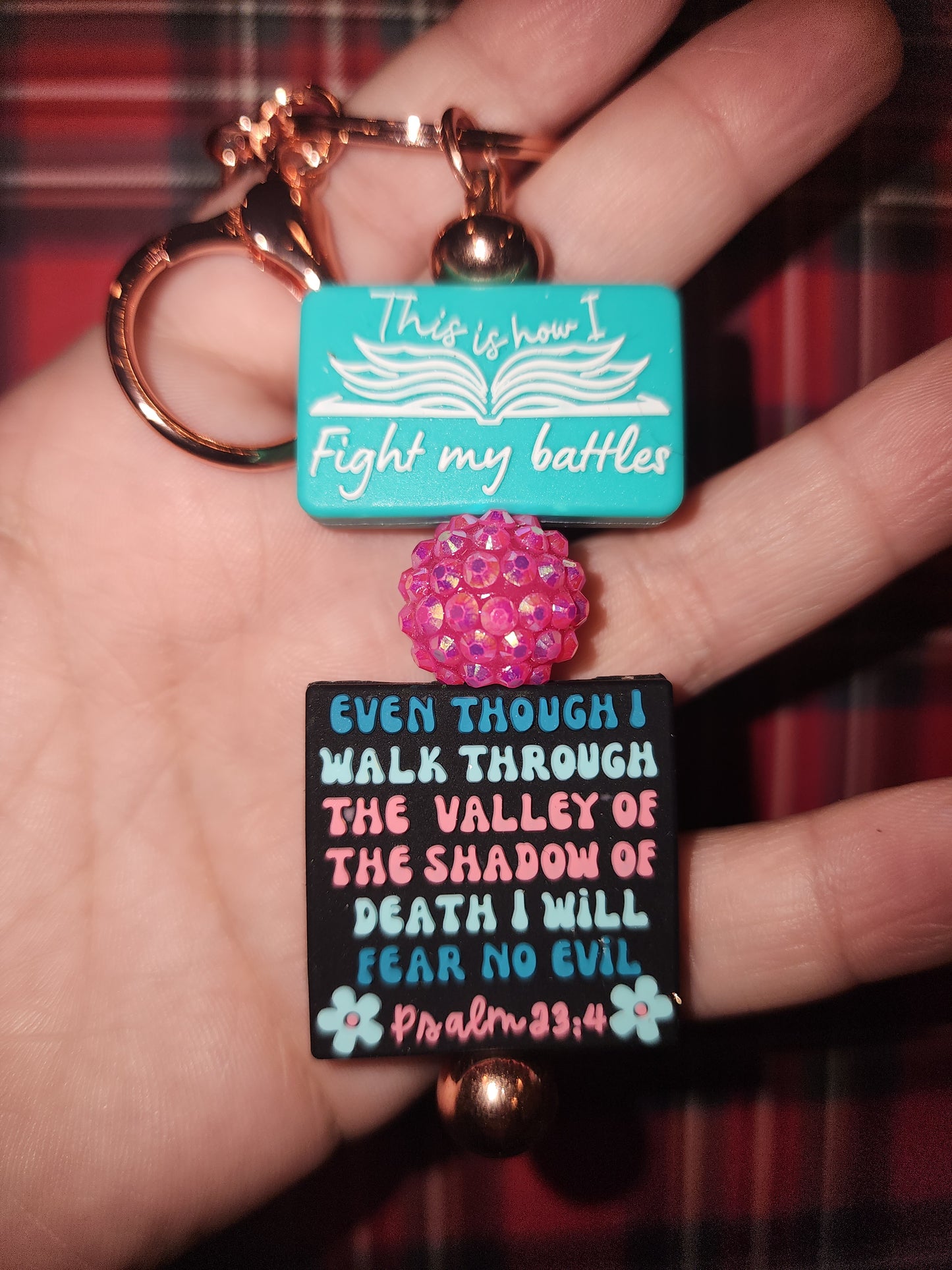 Bible Verse Keychains