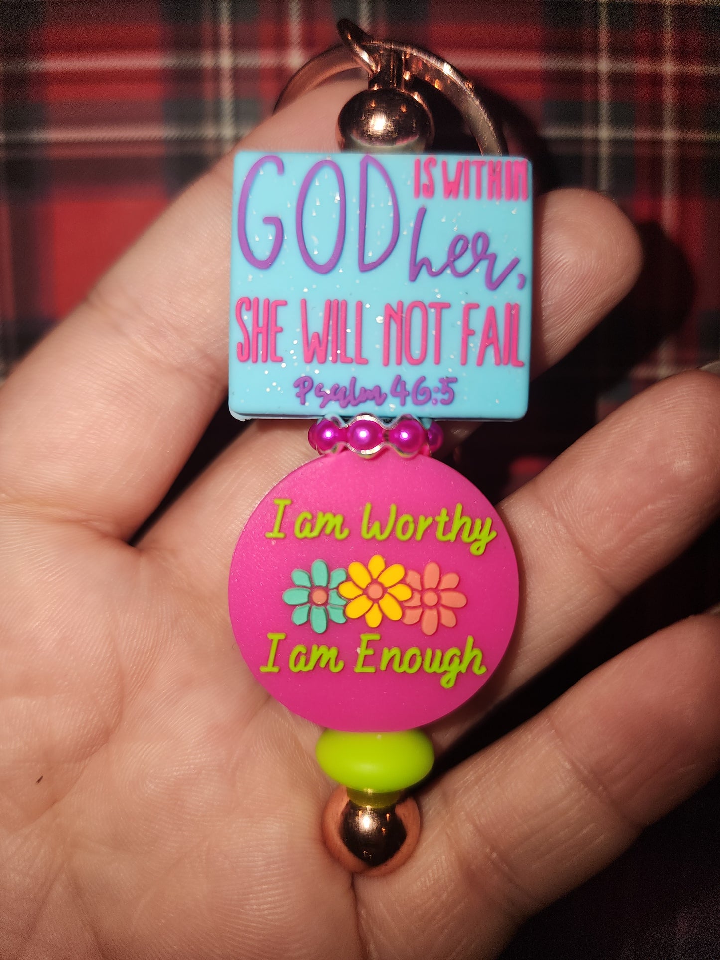 Bible Verse Keychains