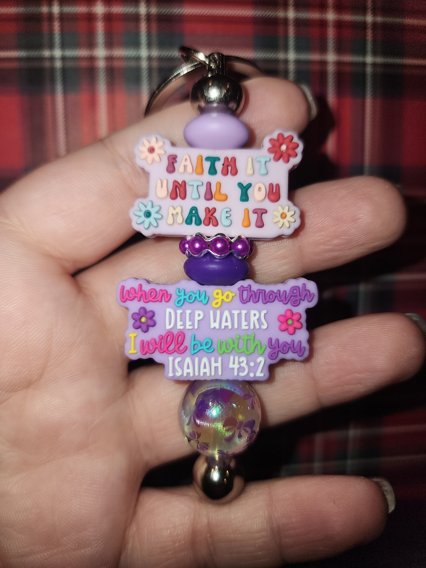 Bible Verse Keychains