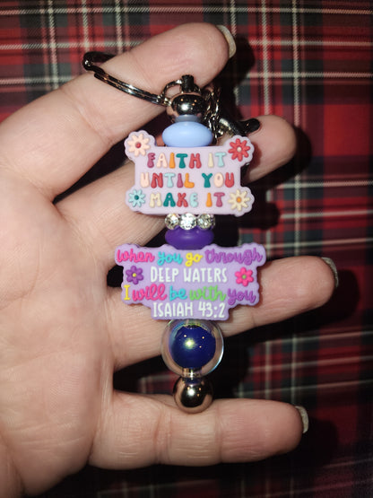 Bible Verse Keychains