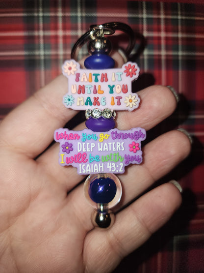 Bible Verse Keychains