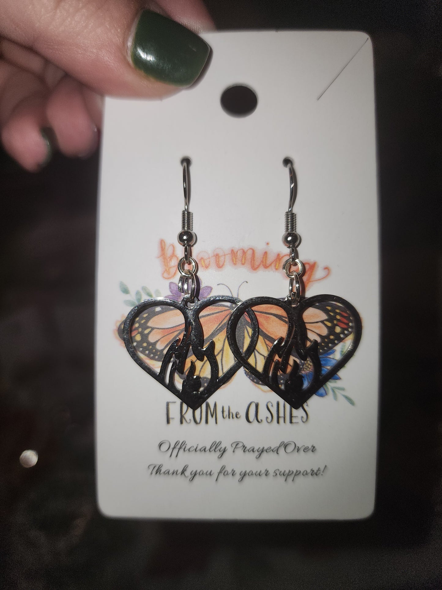 Heart of Fire Earrings