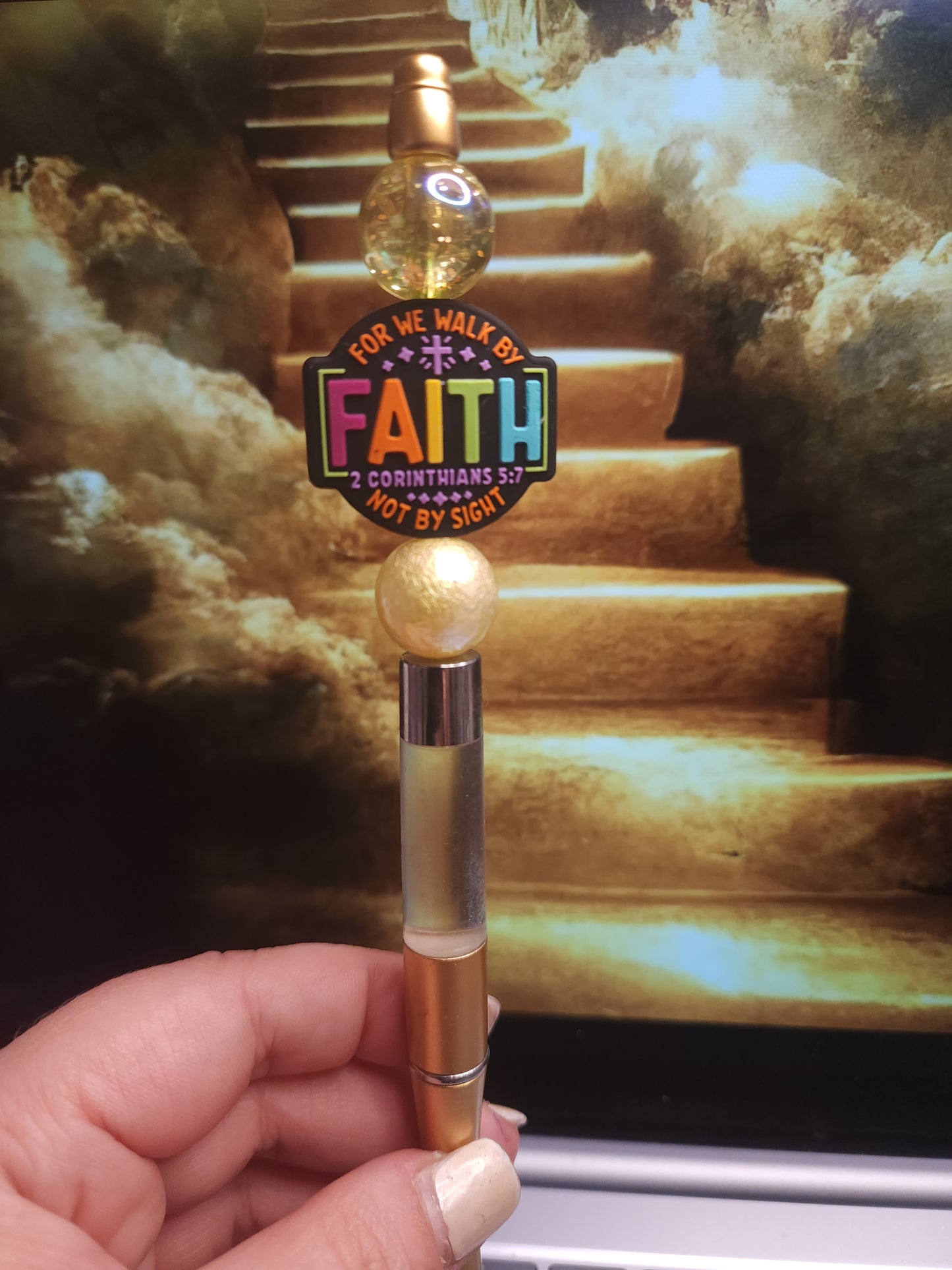 Anointing Oil Beaded Pen