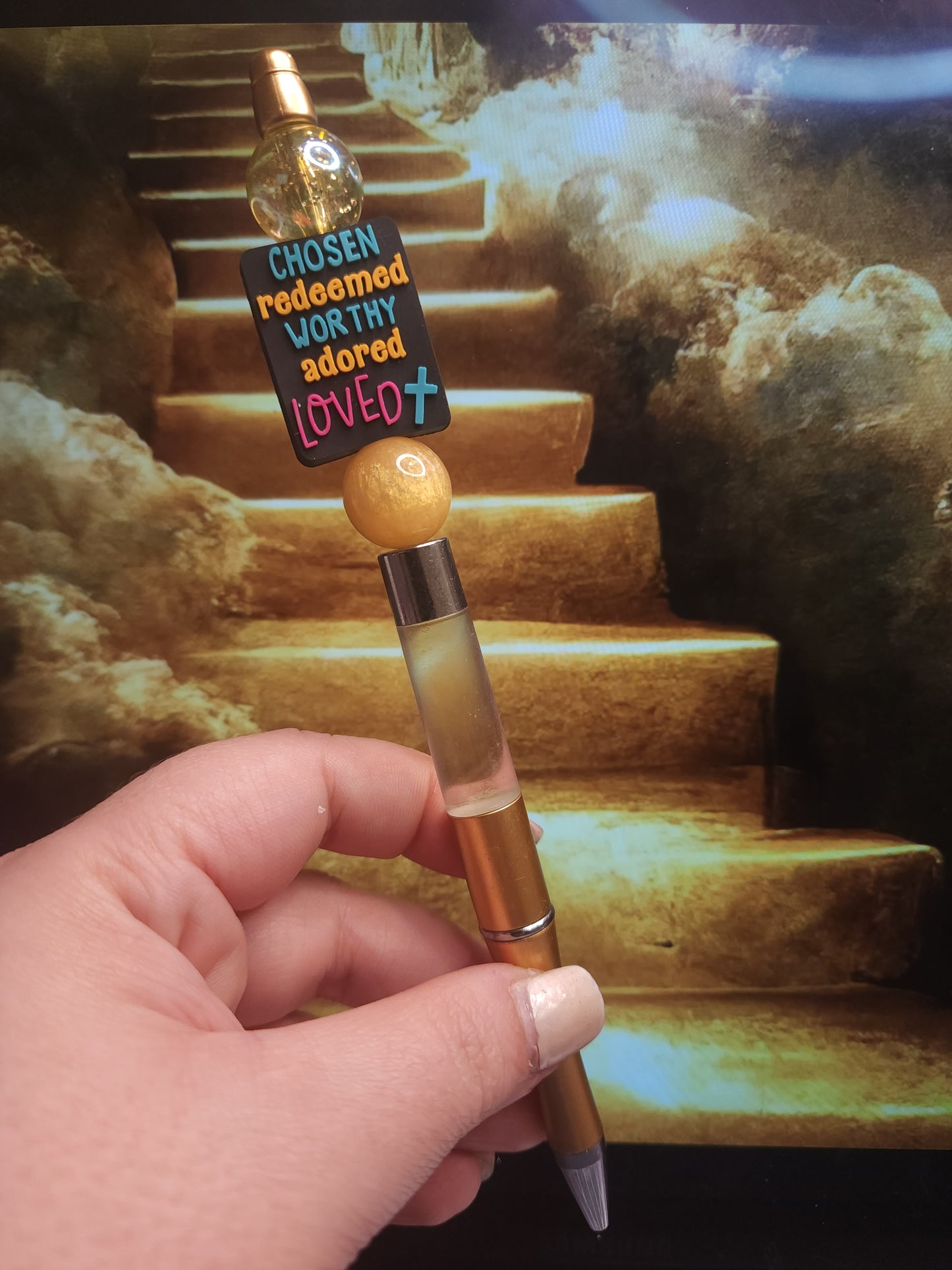 Anointing Oil Beaded Pen